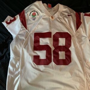 Nike Stitched USC Jersey with free candle